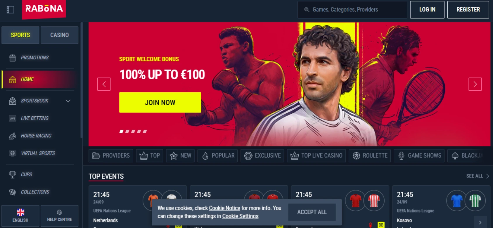 Rabona Casino